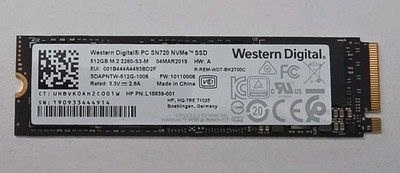 Western Digital PC SN720 NVMe M.2 2280 512GB Internal SSD | eBay