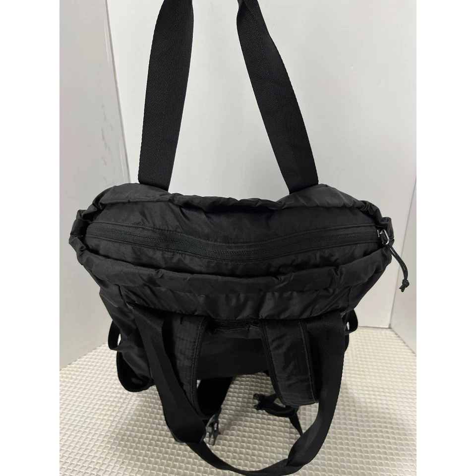 Patagonia Ultralight Black Tote Pack Convertible Backpack Bag - Image 4 of 4