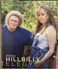 RARE Hillbilly Elegy Blu-ray FYC BAFTA Award Screener Glenn Close Amy Adams