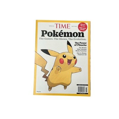 Time Magazine Special: 2025  Pokemon Pikachu Collect Then All Collectible