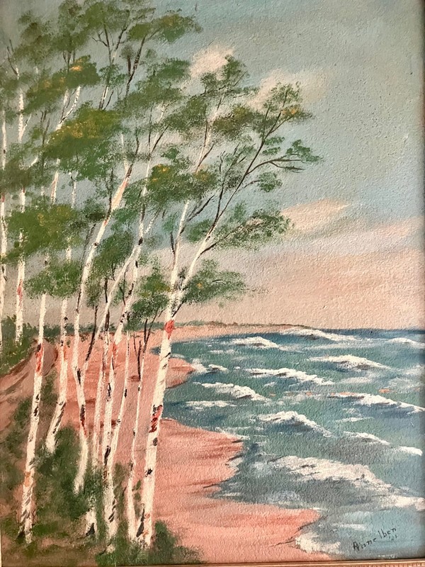 Manistee, Michigan painting Anne Iben