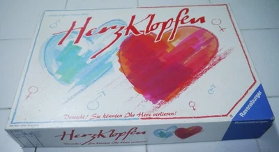 Herzklopfen Gesellschaftsspiel für bis zu 8 Erwachsene, komplett - Bild 1 von 4