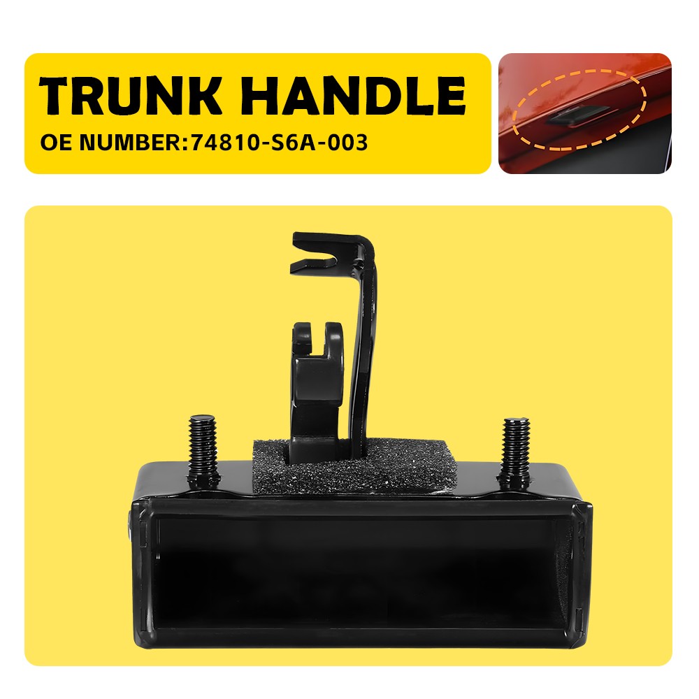 For 2007-2019 Honda Fit 4-Door Tailgate Rear Hatch Handle Trunk Latch Lock EOA