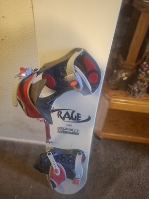 Pro Rage 144 Solomon Snowboard With Binders.