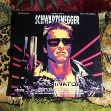 The Terminator 1991 Laserdisc Widescreen Edition Hemdale Schwarzenegger
