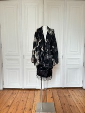 Thierry Mugler 1990s Oversized Mohair Wool Jacket Size 44 L