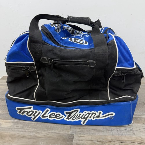 Troy Lee Designs Speed Equipment Blue Black Large Gear Bag Duffel Motocross