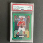 2023 Panini Prizm - Patrick Mahomes II #149 Green Wave Prizm PSA 10