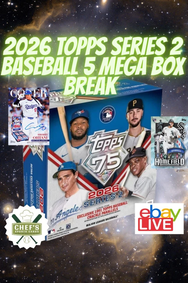2026 TOPPS SERIES 2 BASEBALL 1/4 MEGA CASE (5 BOX) BREAK #42
