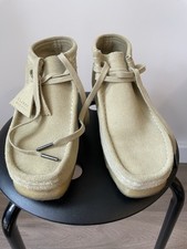 Clarks wallabee Boot Maple Suede Size Uk 7 Used In Good Condition