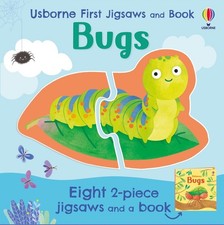 Usborne First Jigsaws and Book: Bugs by Matthew Oldham Paperback Book