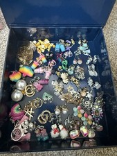Claire s Clip-On Earrings Lot Approx. 45 Pairs Girls Jewelry
