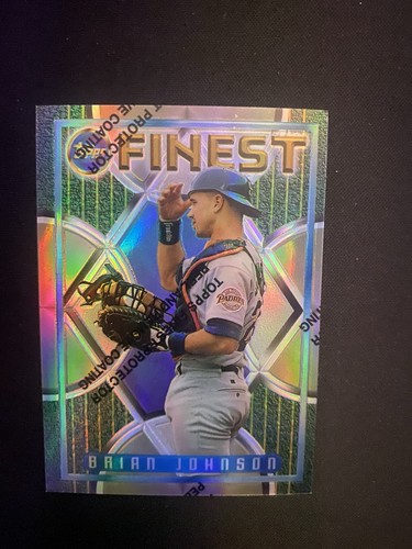 1995 Topps Finest Brian Johnson #321 card