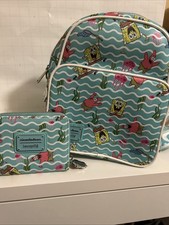 Loungefly Nickelodeon Spongebob Squarepants Underwater Mini Backpack w/wallet