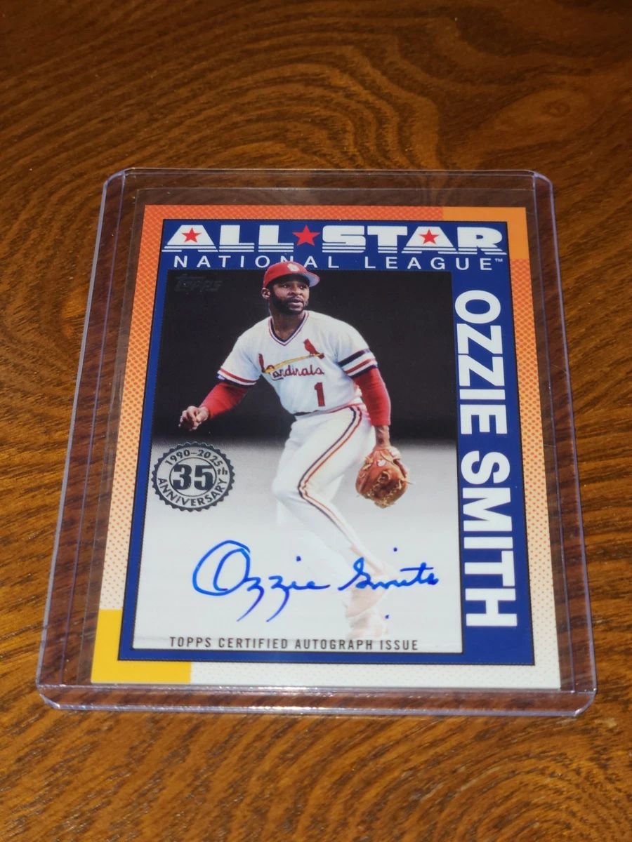 Topps Ozzie Smith Baseball Sports Trading Cards & Accessories