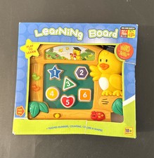 Megcos Learning Board Play to Learn Lights  Sounds Plays 40 Songs Toy