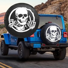 Spare Tire Cover for 16/17 Inch Wheels, Waterproof Dust-Proof Wheel Cover for