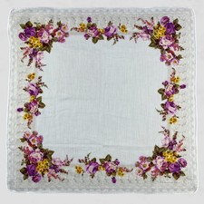 Vintage Christian Dior Handkerchief Neckerchief Bandana Pocket Square