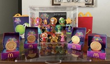 McDONALD S SUPER MARIO GALAXY Happy Meal Toys FULL SET OF 12 4 Coin Set