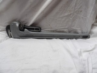 Ridgid 24" Aluminum Pipe Wrench Model USA
