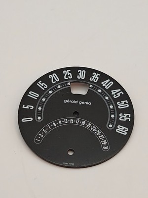 Vintage Dial / Dial Gérald Genta Retro Display used / gebraucht