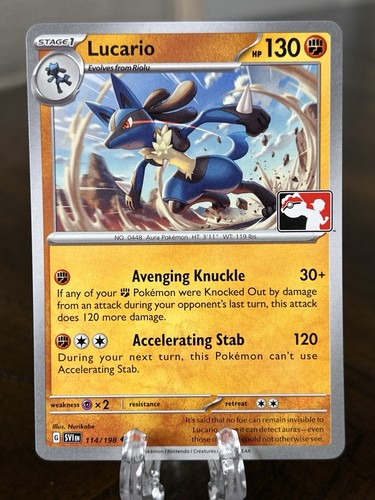 Lucario 114/198 Prize Pack Series 3