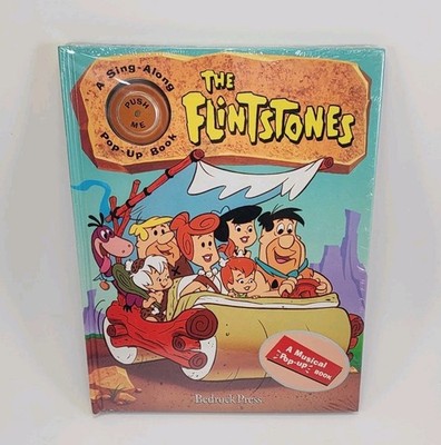 Vtg 1994 NEW The Flintstones: A Sing-Along Pop-Up Book Stated 1st Print Sealed