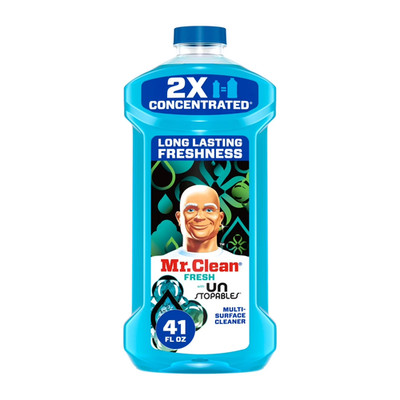 Mr. Clean All Purpose Cleaner, 2X Concentrated Multi Surface Fresh Scent 41fl oz