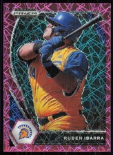 2021 Panini Prizm Draft Picks Pink Velocity Ruben Ibarra #PDP119