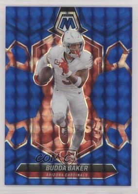 2024 Panini Mosaic Blue Mosaic Prizm 23/99 Budda Baker #7 0c2
