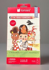 New Tonies The Questioneers Audiobooks 4 Pack Book Series Audiocards 5 Hours