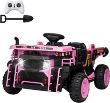 24v 2-seater Kids Ride On Dump Truck Electric Dump Bed W Shovel Remote Control 24v 2-seater Kids Ride On Dump Truck Electric Dump Bed W Shovel Remote Control