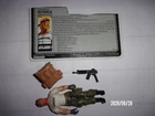 1987 G.I. Joe Outback Action Figure some accessories and card