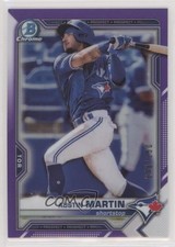 2021 Bowman Chrome Prospects Purple Refractor 48/250 Austin Martin #BCP-245 0hu7
