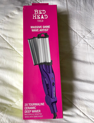 Bed Head TIGI Massive Shine Wave Artist 2X Ceramic Tourmaline Waver Purple