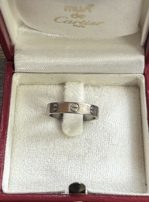 Cartier LOVE Ring White Gold 750 / Size 47 (Used - Great Condition)
