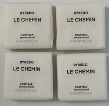 4x BYREDO Le Chemin Soap Bar Savon Parfume - Travel Size 40 g / 1.4 oz - New