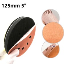 Sanding 125mm 5" Discs 600-5000Grit 8-Hole Wet and Dry Hook Loop Sandpaper Pads