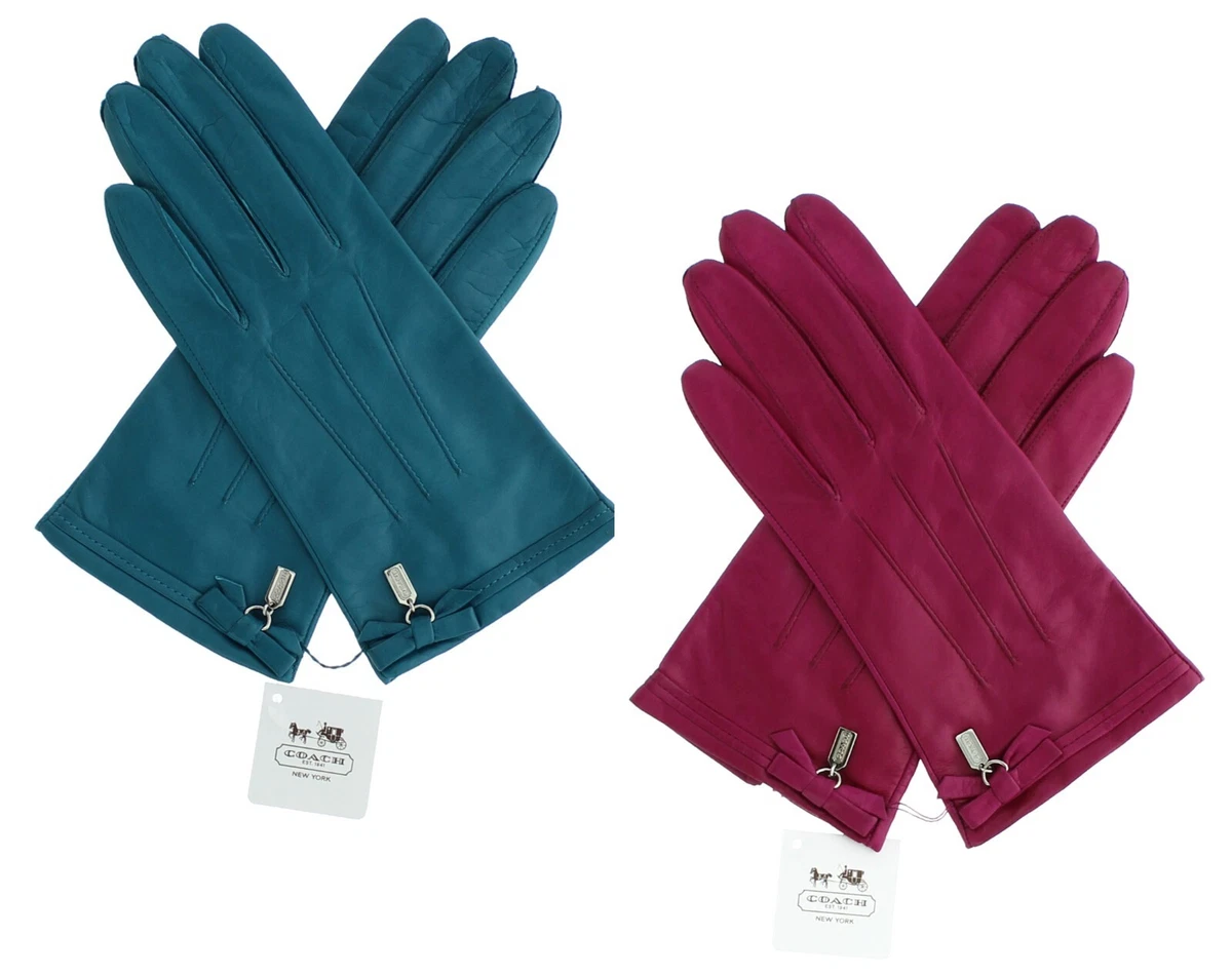Coach winter gloves hotsell