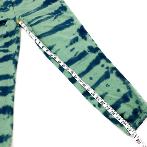 Art Class Girls Size XXL 18 Fleece Jogger Pants Pockets Tie Dye Green/Blue - Picture 6 of 12