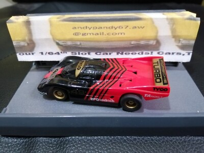 Aurora Tomy AFX Tyco Slotcar 962C Porsche ausschlachten, gereinigt, geölt & getestet