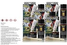 5x Motip Dupli Bremssattel Lack Set 2 Komponenten Lack speedsilber 899683 