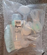 Motif Luna Resupply 19mm tubing breastshield Containers 5oz Pumping Bottles lot