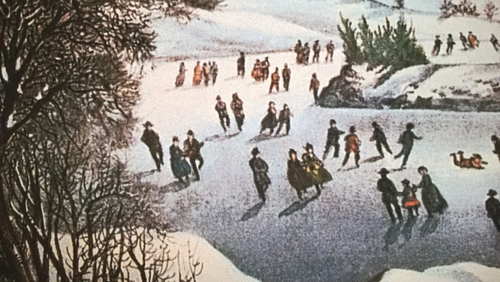 Currier & Ives Central Park In Winter NY American Fine Art Print Christmas Card - Picture 16 of 24