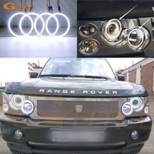 For Land Rover Range Rover L322 Sport L320 COB Led Angel Eyes Kit Halo Rings