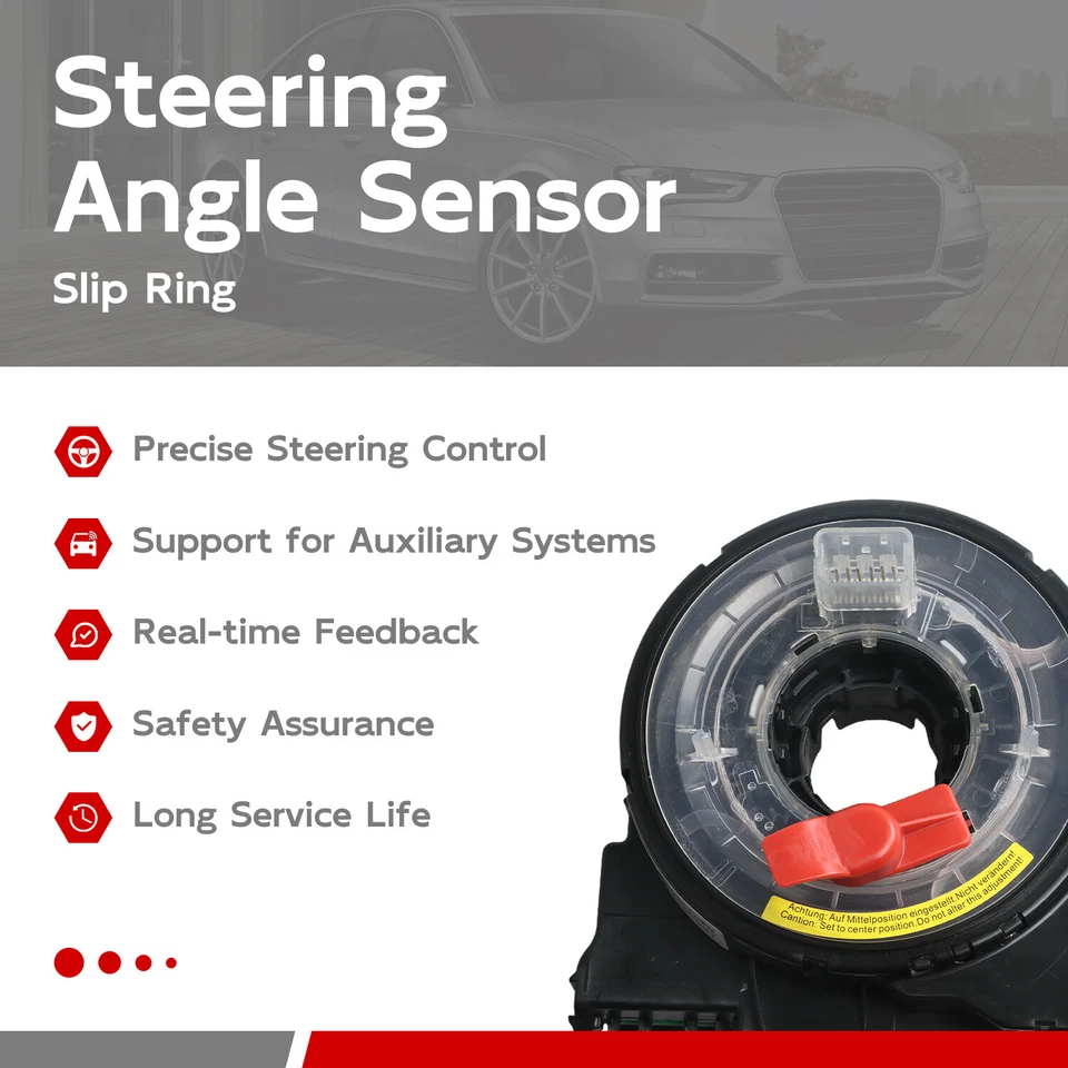 Conjunto de sensor de ángulo de dirección para Audi A4 A5 Q5 S4 S5 Q5 A5 Quattro 8K0953568M Foto 4 de 4