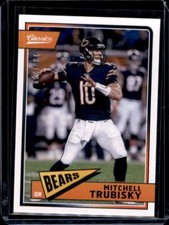 2018 Panini Classics - [Base] - Red Back #17 - Mitchell Trubisky /299