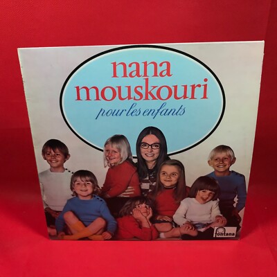 NANA MOUSKOURI Pour Les Enfants 1972 UK Vinyl LP Une Chanson Douce children ~
