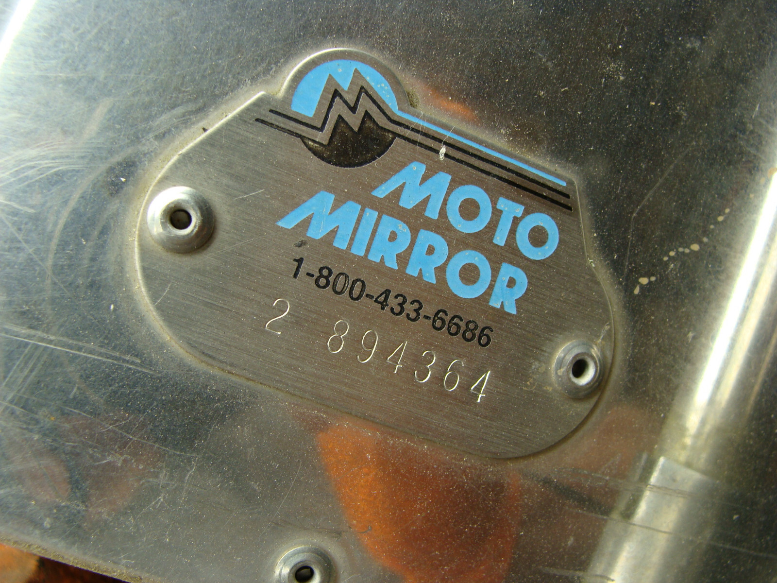 MOTO MIRROR 2 894364 RIGHT PASSENGER SIDE MIRROR ASSEMBLY