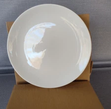 Arcoroc 8 1/8" Dessert Plates Candour Coupes  FH286 - New old Stock  -  Set of 8